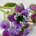 Lyric ring with Flowers social media Lyric ring with Flowers